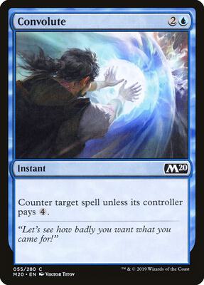 Convolute card from Core Set 2020
