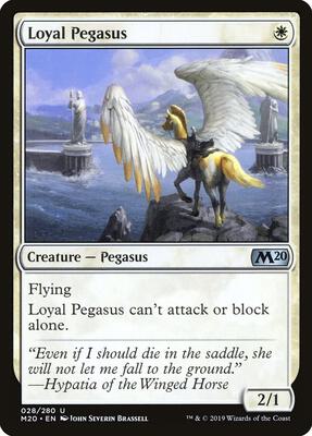 Loyal Pegasus card from Core Set 2020