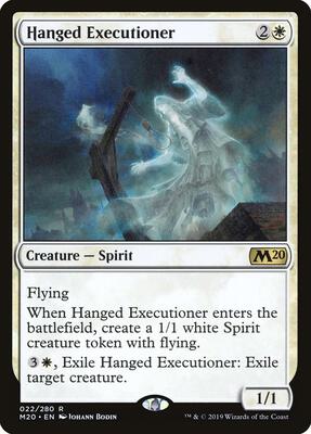 Hanged Executioner card from Core Set 2020