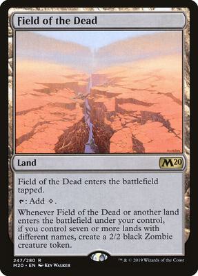 Field of the Dead card from Core Set 2020