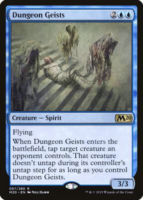 Dungeon Geists card from Core Set 2020
