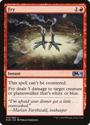 Fry card from Core Set 2020