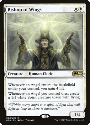 Bishop of Wings card from Core Set 2020