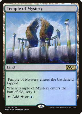 Temple of Mystery card from Core Set 2020