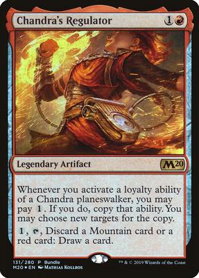 Chandra's Regulator (M20 Bundle) card from Unique and Miscellaneous Promos