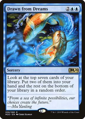 Drawn from Dreams card from Core Set 2020
