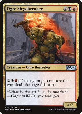 Ogre Siegebreaker card from Core Set 2020