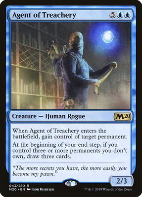 Agent of Treachery card from Core Set 2020