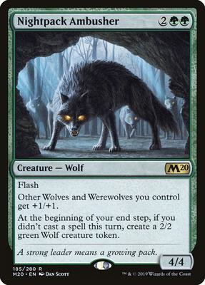 Nightpack Ambusher card from Core Set 2020