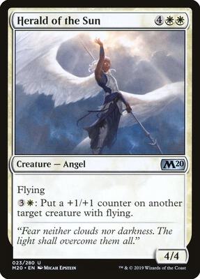 Herald of the Sun card from Core Set 2020