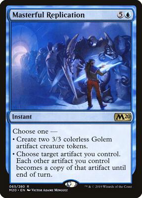 Masterful Replication card from Core Set 2020