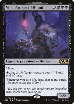 Vilis, Broker of Blood card from Core Set 2020