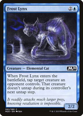 Frost Lynx card from Core Set 2020