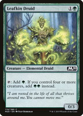Leafkin Druid card from Core Set 2020