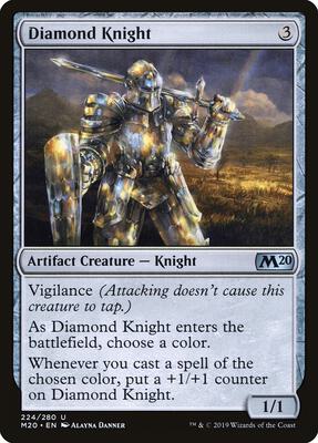 Diamond Knight card from Core Set 2020