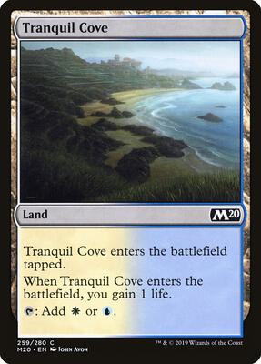 Tranquil Cove card from Core Set 2020