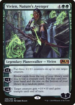 Vivien, Nature's Avenger card from Core Set 2020