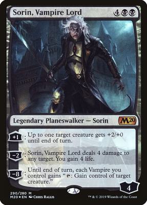 Sorin, Vampire Lord card from Core Set 2020
