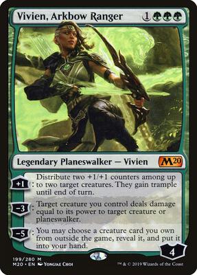 Vivien, Arkbow Ranger card from Core Set 2020