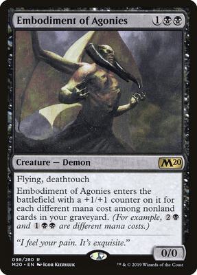 Embodiment of Agonies card from Core Set 2020