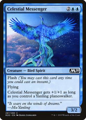 Celestial Messenger card from Core Set 2020