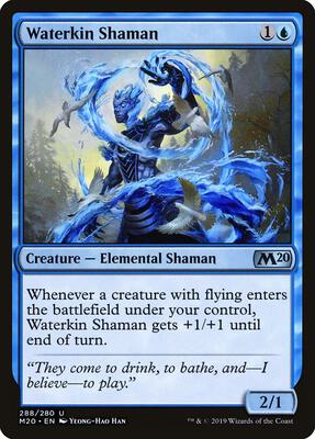 Waterkin Shaman card from Core Set 2020