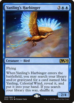 Yanling's Harbinger card from Core Set 2020