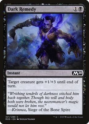Dark Remedy card from Core Set 2020