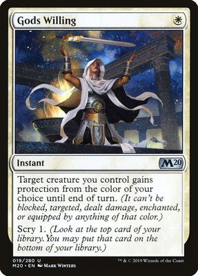Gods Willing card from Core Set 2020