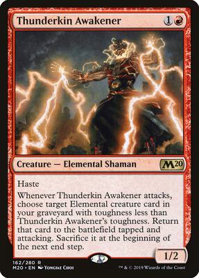Thunderkin Awakener card from Core Set 2020