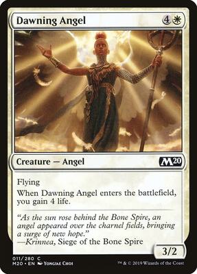 Dawning Angel card from Core Set 2020