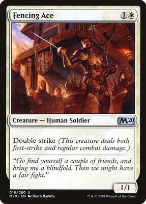 Fencing Ace card from Core Set 2020