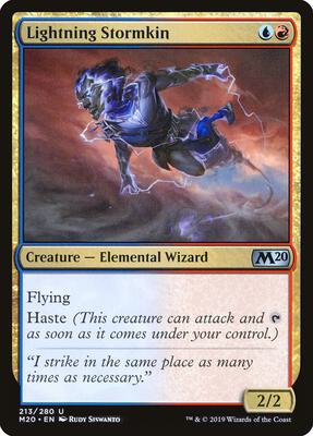 Lightning Stormkin card from Core Set 2020