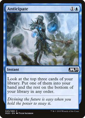 Anticipate card from Core Set 2020