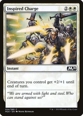 Inspired Charge card from Core Set 2020