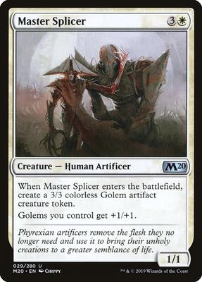 Master Splicer card from Core Set 2020
