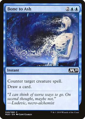 Bone to Ash card from Core Set 2020