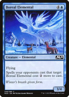 Boreal Elemental card from Core Set 2020