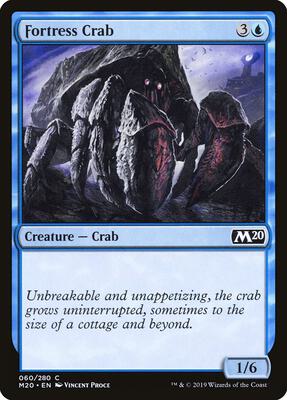 Fortress Crab card from Core Set 2020