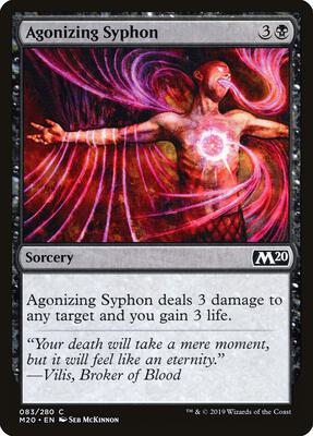 Agonizing Syphon card from Core Set 2020
