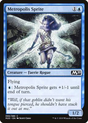 Metropolis Sprite card from Core Set 2020