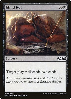 Mind Rot card from Core Set 2020