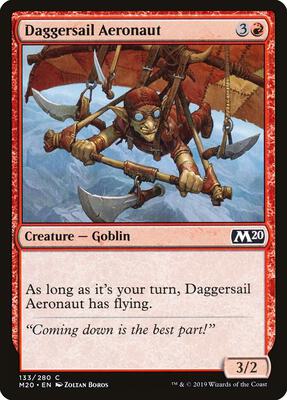 Daggersail Aeronaut card from Core Set 2020