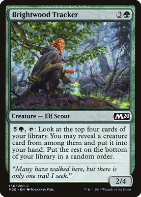 Brightwood Tracker card from Core Set 2020