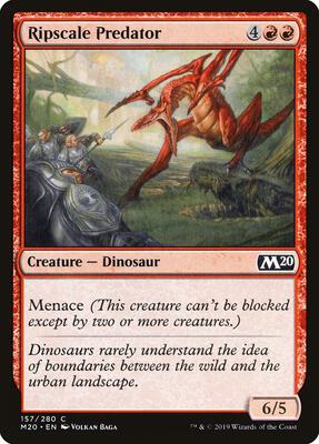 Ripscale Predator card from Core Set 2020