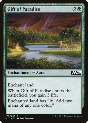 Gift of Paradise card from Core Set 2020