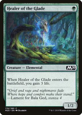 Healer of the Glade card from Core Set 2020
