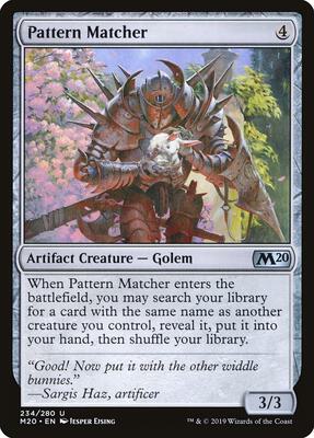 Pattern Matcher card from Core Set 2020