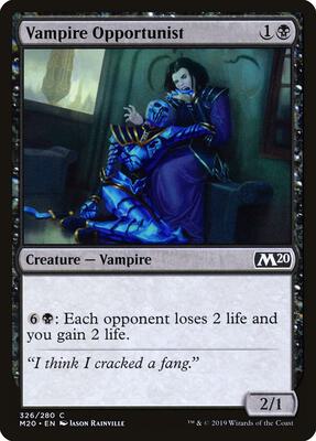Vampire Opportunist card from Core Set 2020