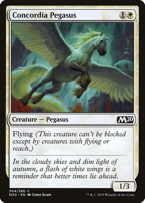 Concordia Pegasus card from Core Set 2020